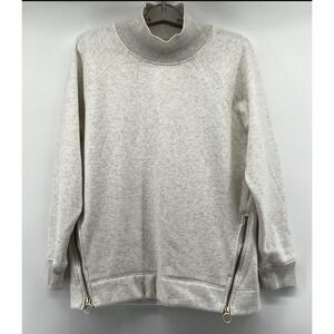 Athleta‎ Womens Cozy Karma Pullover Gray Sz M Cold Weather